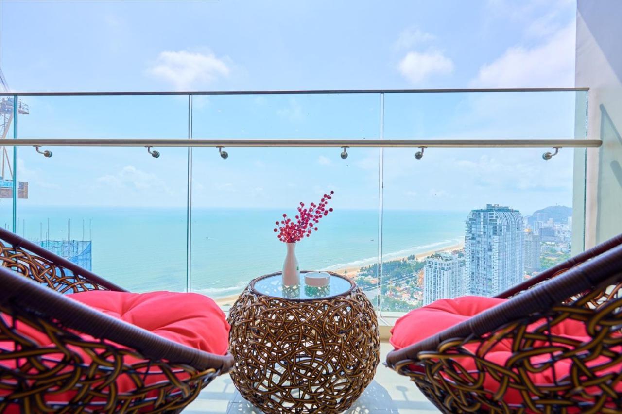 The Song- Can Ho Du Lich 5Sao- Free Ho Boi- Gan Bien - Luxyry Palm Home Vung Tau Exteriör bild