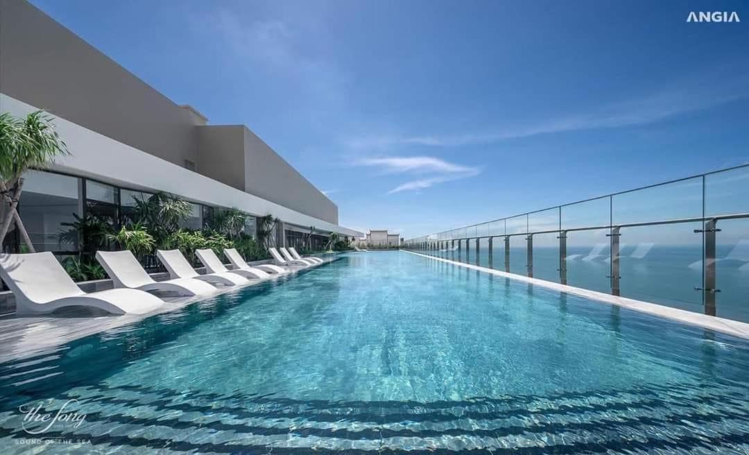 The Song- Can Ho Du Lich 5Sao- Free Ho Boi- Gan Bien - Luxyry Palm Home Vung Tau Exteriör bild