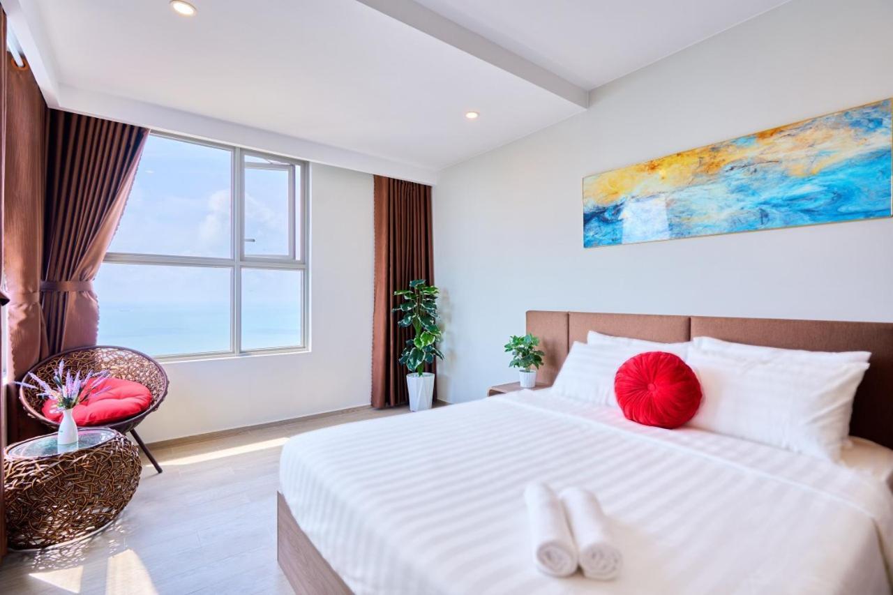 The Song- Can Ho Du Lich 5Sao- Free Ho Boi- Gan Bien - Luxyry Palm Home Vung Tau Exteriör bild