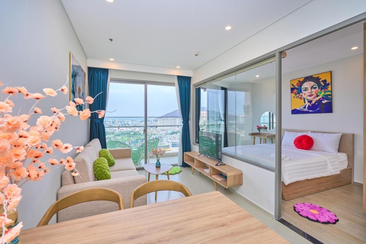 The Song- Can Ho Du Lich 5Sao- Free Ho Boi- Gan Bien - Luxyry Palm Home Vung Tau Exteriör bild