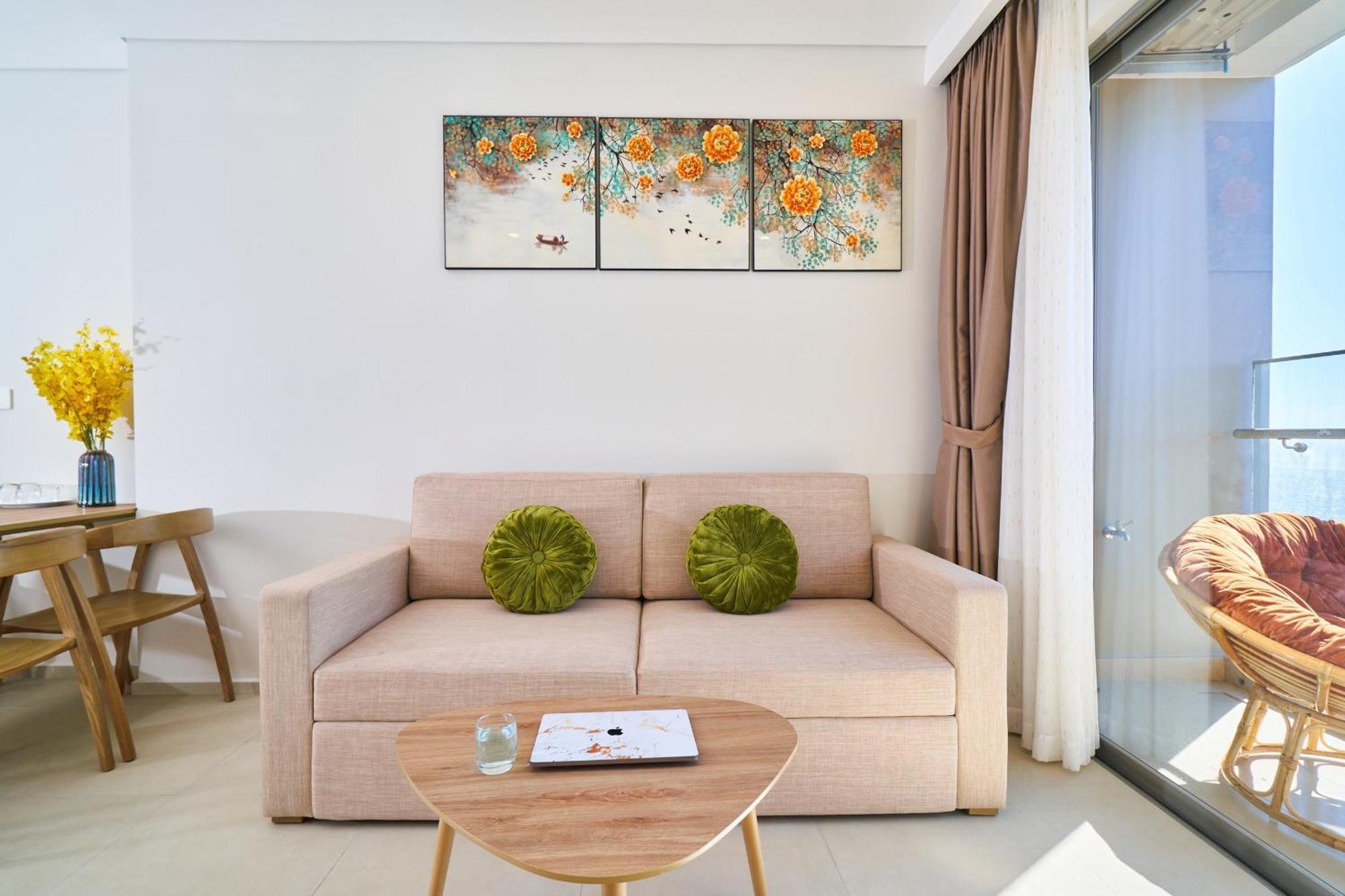 The Song- Can Ho Du Lich 5Sao- Free Ho Boi- Gan Bien - Luxyry Palm Home Vung Tau Exteriör bild